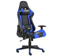 Chaise de jeu pivotante Bleu PVC bleu G