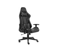 vidaXL Chaise de jeu pivotante Gris PVC