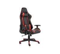 Chaise de jeu pivotante Rouge PVC