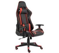 Chaise de jeu pivotante Rouge PVC