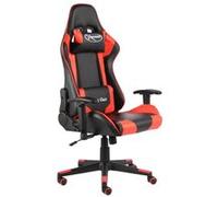 Chaise de jeu pivotante Rouge PVC rouge G