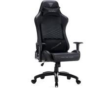 Chaise de Jeu - SENSE7 - Spellcaster Senshi Edition XL - Ergonomique - Coussins Ajustables - Noir