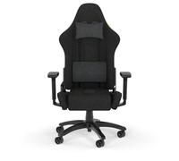 Chaise de jeu TC100 RELAXED - Tissu noir/noir CORSAIR