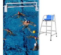 Chaise de maître-nageur robuste pour piscines et parcs aquatiques, siège d'observation durable pour les arbitres et la surveillance de la sécurité, équipement de sauvetage essentiel pour les