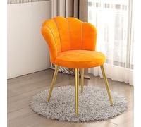 Chaise de maquillage avec dossier - Tabouret confortable pour chambre à coucher et salon - Design ergonomique - Idéal pour la décoration de la maison