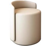 Chaise de maquillage avec dossier, tabouret rotatif à 360° pour salon, chambre à coucher, salle de maquillage - Option assise confortable et élégante