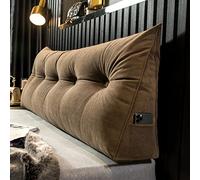 Chaise de Maquillage, Coussin de Lecture Luxueux en Velours avec tête de lit Triangulaire à Boutons touffetés pour Un Confort et Un Soutien ultimes Grand Coussin de positionnement du Dossier