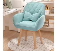 Chaise de maquillage pivotante en cuir pour la maison et le bureau, design ergonomique, parfait pour l'application du maquillage