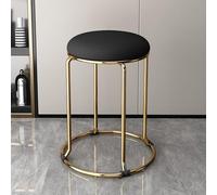 Chaise de Maquillage, Tabouret de Coiffeuse avec Cadre en Acier épais pour Une stabilité et Une capacité de Charge Souples et résilientes, idéal pour Le Salon et la Chambre (Bleu foncé)