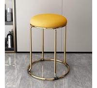 Chaise de Maquillage, Tabouret de Coiffeuse avec Cadre en Acier épais pour Une stabilité et Une capacité de Charge Souples et résilientes, idéal pour Le Salon et la Chambre (Bleu foncé)