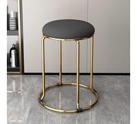 Chaise de Maquillage, Tabouret de Coiffeuse avec Cadre en Acier épais pour Une stabilité et Une capacité de Charge Souples et résilientes, idéal pour Le Salon et la Chambre (Bleu foncé)