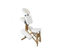 Vivezen - Chaise de Massage en Bois Pliable avec Sac de Transport - 2 Coloris