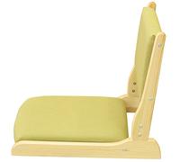 Chaise de méditation au sol, chaise tatami pliable portable avec dossier pour salon et balcon, canapé paresseux en bois sans pieds