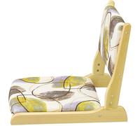 Chaise de méditation au sol, chaise tatami pliable portable avec dossier pour salon et balcon, canapé paresseux en bois sans pieds