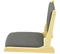 Chaise de méditation au sol, chaise tatami pliable portable avec dossier pour salon et balcon, canapé paresseux en bois sans pieds