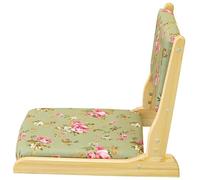 Chaise de méditation au sol, chaise tatami pliable portable avec dossier pour salon et balcon, canapé paresseux en bois sans pieds