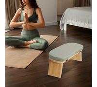 Chaise de méditation avec coussin extra épais, banc de méditation en bambou, agenouilloir pliable pour la méditation, banc de prière avec coussin de méditation, agenouilloir DescriptionNotre tabouret