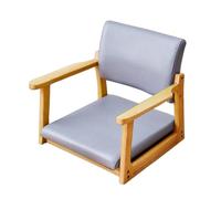 Chaise de méditation avec soutien dorsal, assise ergonomique de style japonais pour salon, chambre, yoga et relaxation