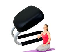Chaise de méditation, banc de prière, genoux réglables en hauteur pour prier, chaise de yoga ergonomique en métal pour le soutien des hanches, chaise en métal améliorant le confort, genoux réglables