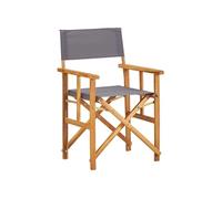 Vidaxl Chaise De Metteur En Scène Bois Massif D'acacia