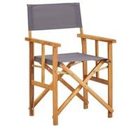 Chaise de metteur en scène Bois massif d acacia bois G