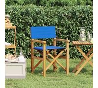 Chaise de Metteur en Scène Pliante Siège Jardin Camping Bois Teck Massif vidaXL