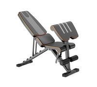 Chaise de musculation pliable, banc de musculation multi-angles avec haltères/poids, for un entraînement complet du corps à domicile.