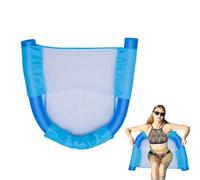 Chaise de nouilles de piscine, chaise flottante pour nouilles de piscine pour adultes - Chaise de piscine flottante portable - Chaise en maille flottante Pool Noodle pour piscine, siège pour fauteuil