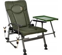 Chaise de pêche avec table et porte-canne Chaise de camping Chaise carpe Pêcheur Chaise pliante