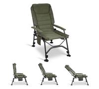 Chaise de pêche inclinable Sonik Bank-Tek Vert 67x85x22 cm