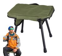 Chaise de pêche - Poids maximum 80 kg Siège léger,Chaise de camping pliable,Pour la randonnée Voyage Pique-nique Jardin Terrasse Extérieure