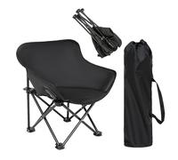 Chaise de pêche pour Pliable - siège extérieur Portable, Tabouret de Camp Compact pour Voyager | Conception d'impression Animale Amusante, thème de Pique-Nique, Fonction de pli léger, Sac de t