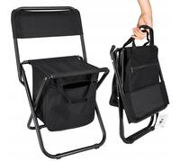 CHAISE DE PÊCHE SAC TOURISTIQUE PLIABLE avec dossier