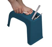 Chaise De Pédicure - Fauteuil Portable De Pédicure - Tabouret Dérapant pour Massage, Manucure et Soins des Pieds Utilisable au Salon, en Salle de Bain, à la Maison ou en Voyage