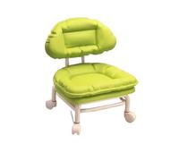 Chaise de pédicure rotative avec dossier et roulettes - Confortable et mobile - Pour salon de manucure et utilisation à domicile
