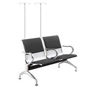 Chaise de Phlébotomie inclinable avec accoudoirs et support, design ergonomique pour salle d'attente médicale et confort du patient