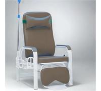 Chaise de phlébotomie inclinable avec perche IV pour prise de sang en médecine, clinique ou à domicile