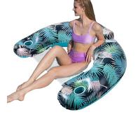Chaise de Piscine Flottante, Chaise Gonflable de Piscine | Radeau Flottant en PVC avec Porte- - de pour Grande Taille, Couche Unique pour Les Jeux de, f