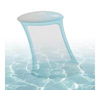 Chaise De Piscine Gonflable - Salon Flottant De 43,3 Pouces | Flotteur D'eau En PVC - Appui-tête Ergonomique Léger Pliable Pour Adulte, Idéal Pour Les Fêtes À La Piscine, La Plage, La Rivière, Les Loi