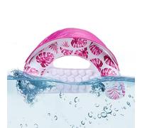Chaise De Piscine Gonflable - Toit Pare- Réglable, Lit De Relaxation De, Canapé d'eau Ultra Flottant | Flotteur Extra Large Et Robuste, Pont De Bronzage Flottant pour Fête À La Piscine dans