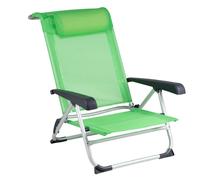 Chaise De Plage Aluminium Vert Bo-Camp Vert