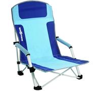 Chaise de plage - BRUNNER - Bula - Pliable - Accoudoirs - Pieds larges