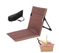 Chaise de plage de voyage - Chaise longue de plage portable, résistante à l'eau avec dossier réglable pour bronzer, voyager et se détendre, utilisation en intérieur et en extérieur Zorq