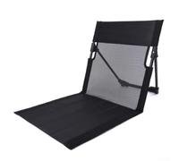 Chaise de plage en alliage d'aluminium avec dossier en maille respirante | Design ultra léger de 650 g, cadre en alliage d'aluminium, se replie en quelques secondes, s'adapte aux sacs à dos