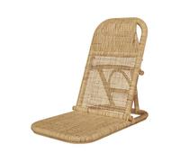 Chaise de plage pliable en rotin naturel - Favignana - Rendez-Vous Déco