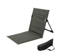 Chaise de plage pliable - Siège de salon compact - Chaise de voyage portable | Cadre pliable léger et inclinable - Siège de protection UV sur le visage pour piscine, jardin, terrasse, plage, camping