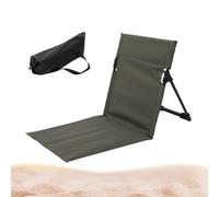 Chaise de Plage Pliante - Lounger Compact 37x39x42cm, siège en Tissu en Polyester, Cadre de Tuyau en Aluminium avec Lavable étanche | Fauteuil léger pour Le Bronzage, Le Camping, Les Voyages à