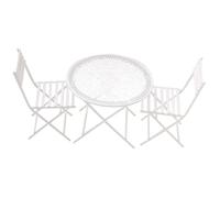 Chaise de poupée modèle de table de salle à manger réaliste Maisons de poupées Jouer 1:12 Modèle Jouet Miniature Artisanat