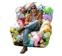 Chaise de Rangement Peluches rangement pliant pour doudous