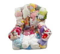 Chaise de Rangement pour Animaux en Peluche, Design Peu encombrant, matériau PVC, Organisateur de Jouets en Peluche, Chaise de Rangement pour, Housse Souple, pour Chambre à Coucher, Chambre